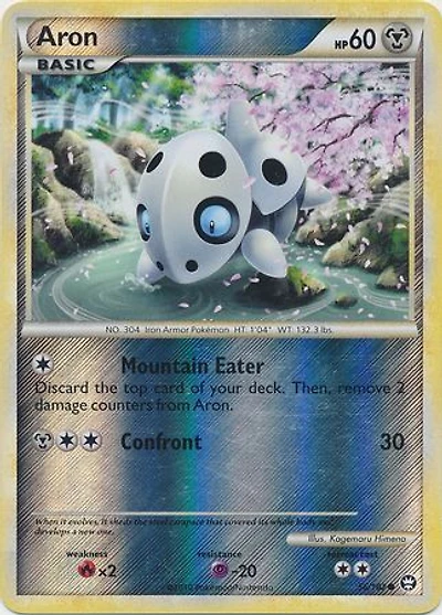 Aron - 56/102 - Common - Reverse Holo