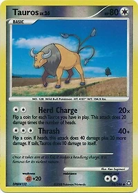 Tauros - 74/146 - Uncommon - Reverse Holo