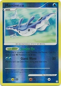 Mantine - 29/123 - Rare - Reverse Holo
