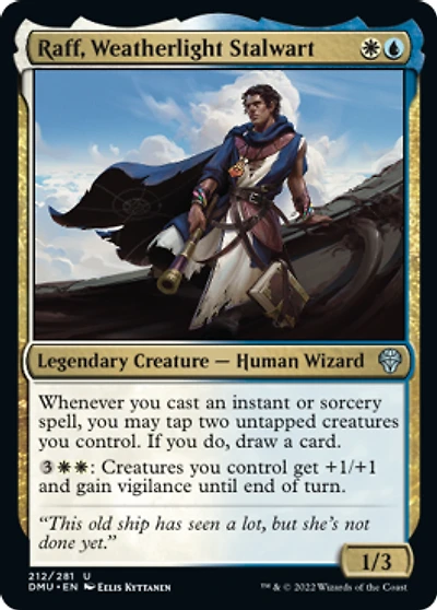 Raff, Weatherlight Stalwart - Foil