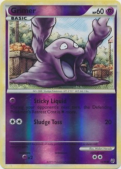 Grimer - 50/90 - Common - Reverse Holo