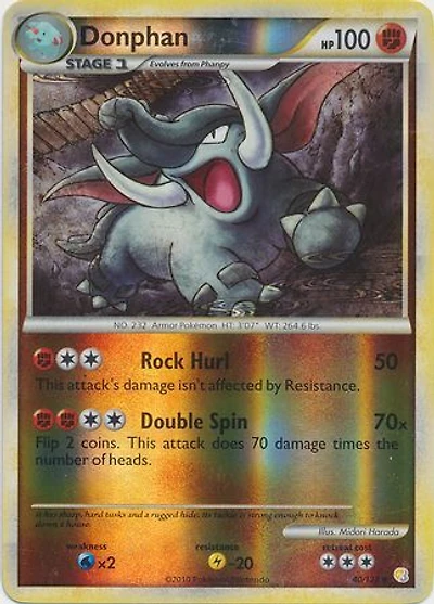 Donphan - 40/123 - Uncommon - Reverse Holo