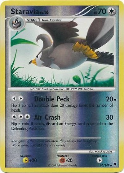 Staravia - 85/147 - Uncommon - Reverse Holo
