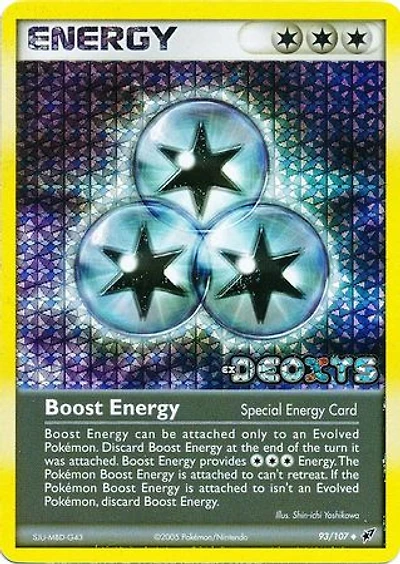 Boost Energy - 93/107 - Uncommon - Reverse Holo