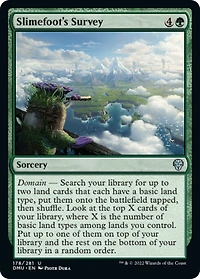 Slimefoot's Survey - Foil