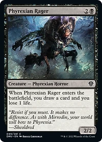 Phyrexian Rager - Foil