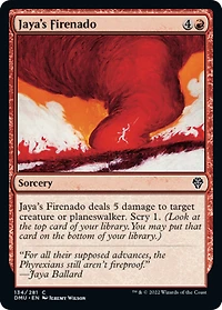 Jaya's Firenado - Foil
