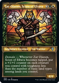 Zar Ojanen, Scion of Efrava - Foil - Showcase