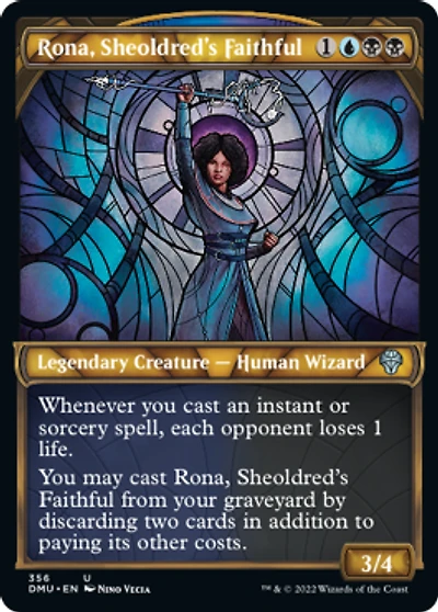 Rona, Sheoldred's Faithful - Textured Foil