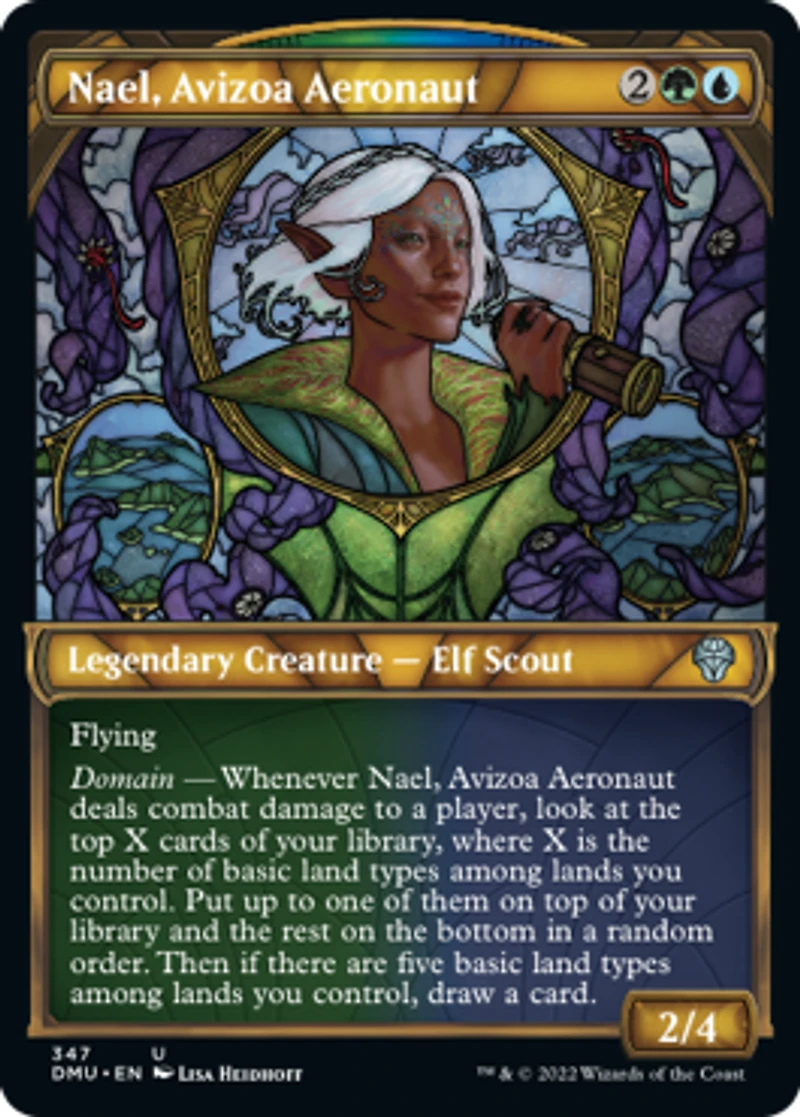 Nael, Avizoa Aeronaut - Textured Foil