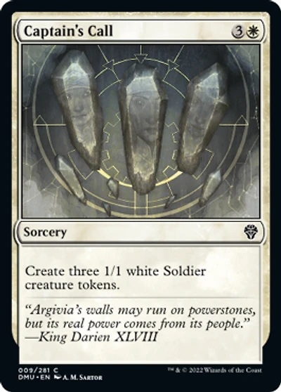 Captain's Call - Foil