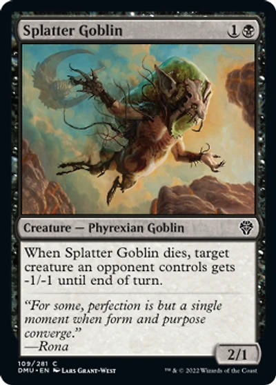 Splatter Goblin - Foil