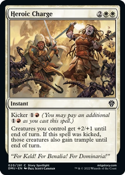 Heroic Charge - Foil