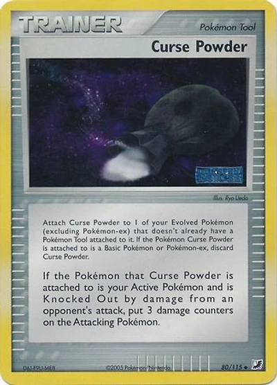 Curse Powder - 80/115 - Uncommon - Reverse Holo