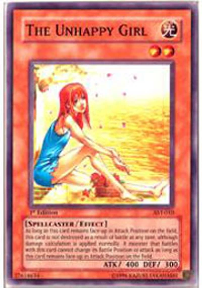 The Unhappy Girl - AST-010 - Common - Unlimited Edition