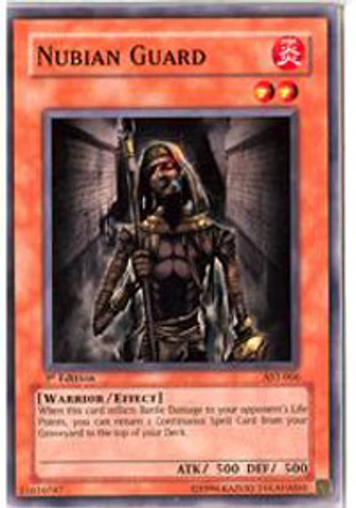 Nubian Guard - AST-066 - Common - Unlimited Edition