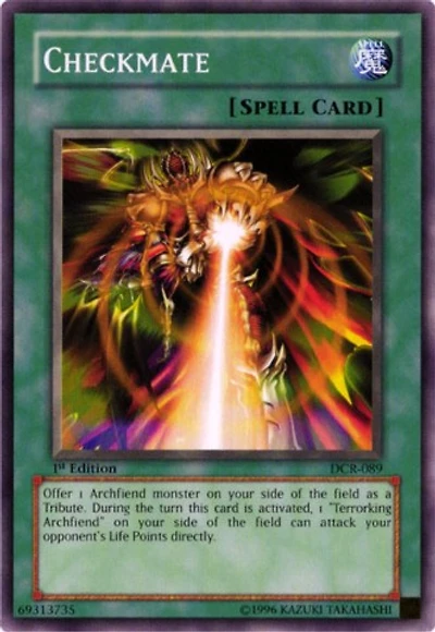 Checkmate - DCR-089 - Common - Unlimited Edition