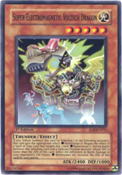Super-Electromagnetic Voltech Dragon - EOJ-EN031 - Super Rare - Unlimited Edition