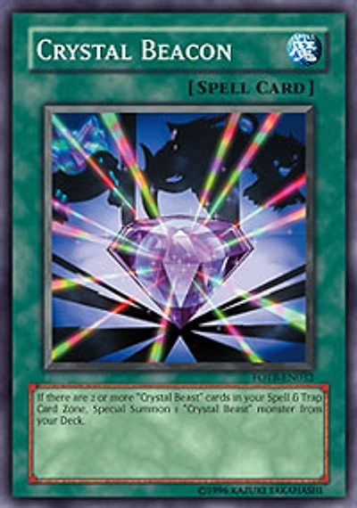 Crystal Beacon - FOTB-EN032 - Common - Unlimited Edition