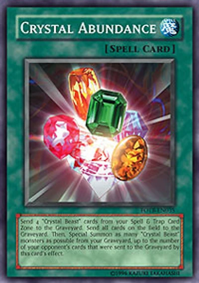Crystal Abundance - FOTB-EN035 - Common - Unlimited Edition