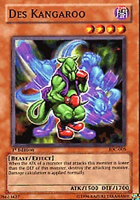 Des Kangaroo - IOC-005 - Common - Unlimited Edition