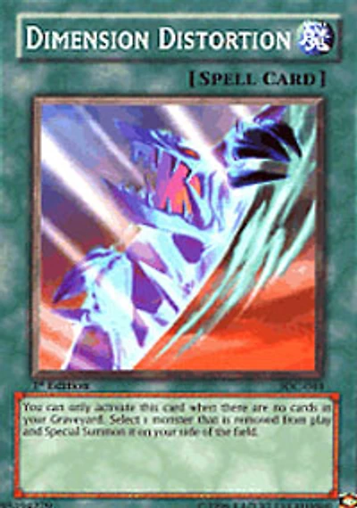 Dimension Distortion - IOC-044 - Common - Unlimited Edition