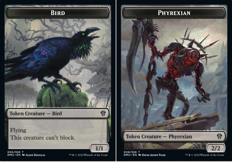 Bird Token (006) // Phyrexian - Foil