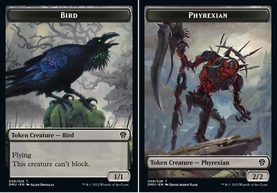 Bird Token (006) // Phyrexian - Foil