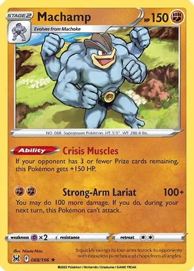 Machamp - 088/196 - Holo Rare