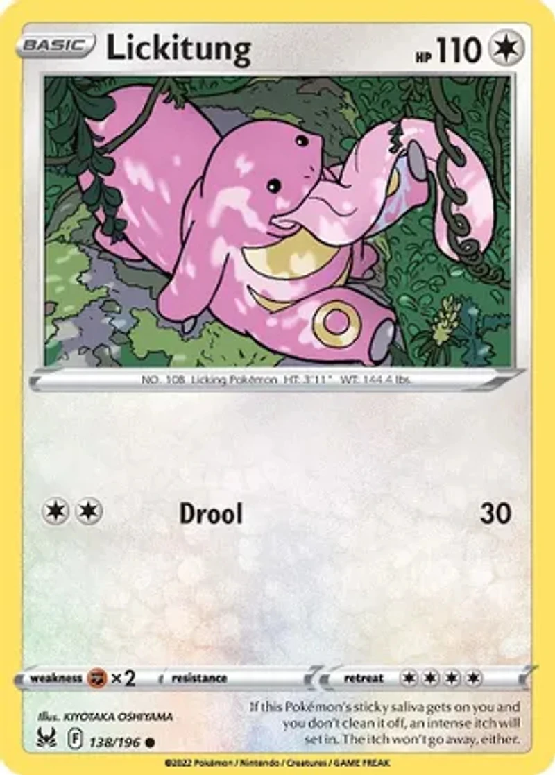 Lickitung - 138/196