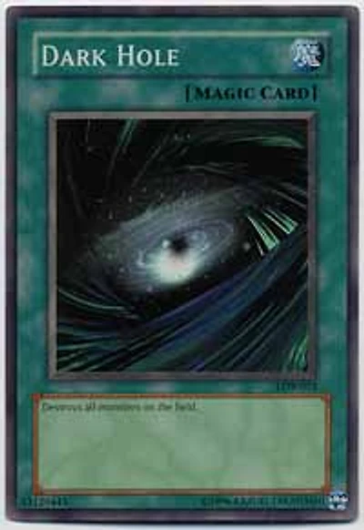 Dark Hole - LOB-052 Super Rare Unlimited Edition