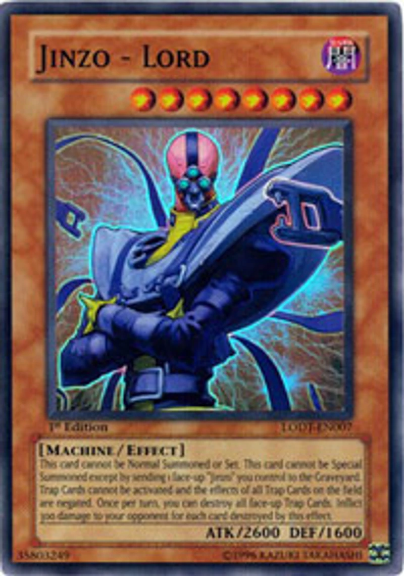 Jinzo - Lord - LODT-EN007 - Super Rare - Unlimited Edition