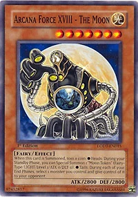 Arcana Force XVIII - The Moon - LODT-EN015 - Common - Unlimited Edition