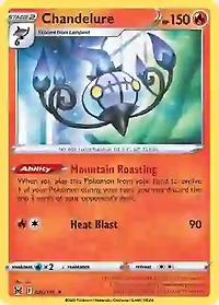 Chandelure - 026/196 - Holo Rare - Reverse Holo