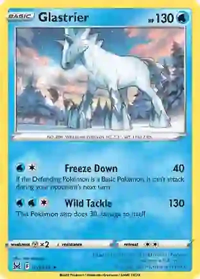 Glastrier - 051/196 - Holo Rare - Reverse Holo