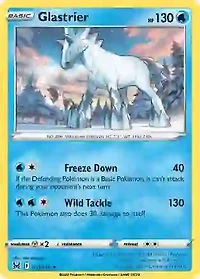 Glastrier - 051/196 - Holo Rare - Reverse Holo