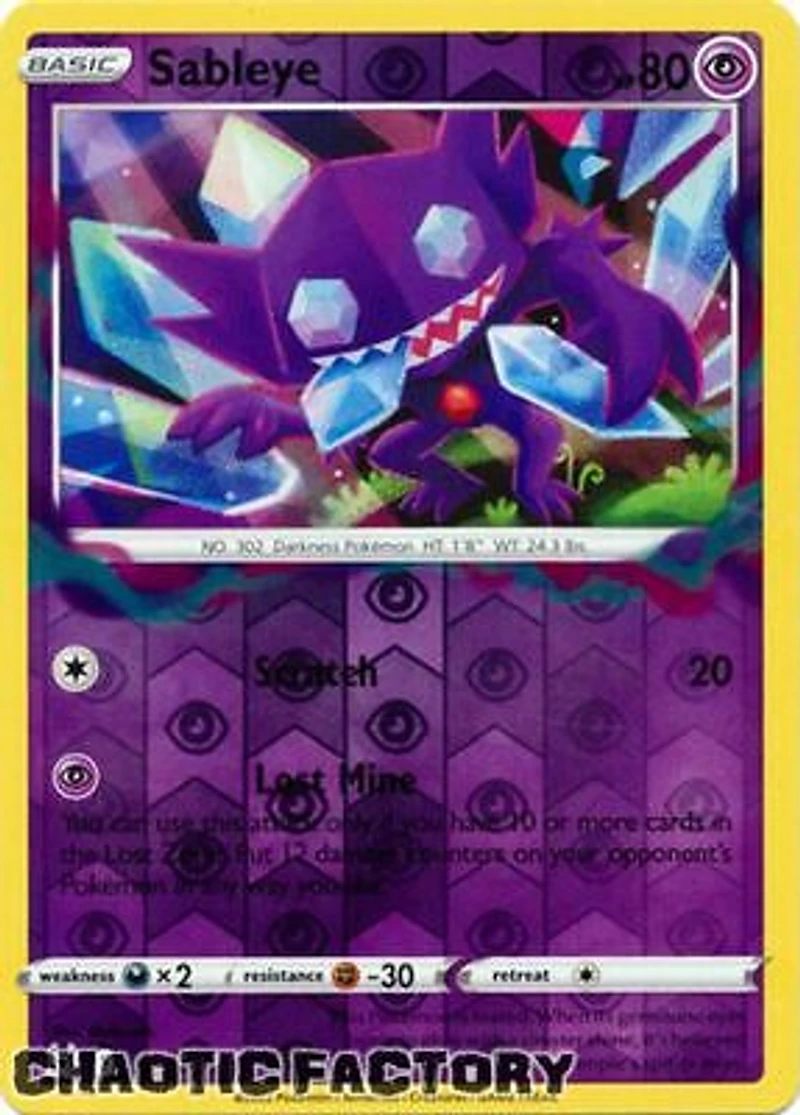Sableye - 070/196 - Holo Rare - Reverse Holo