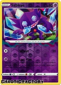 Sableye - 070/196 - Holo Rare - Reverse Holo