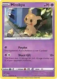 Mimikyu - 080/196 - Rare - Reverse Holo