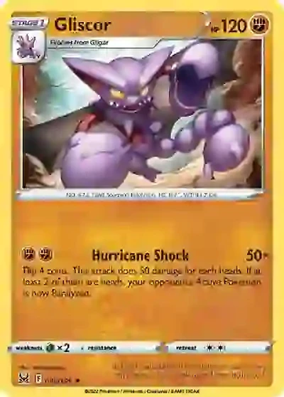 Gliscor - 096/196 - Rare - Reverse Holo