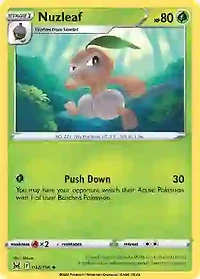 Nuzleaf - 012/196 - Uncommon - Reverse Holo
