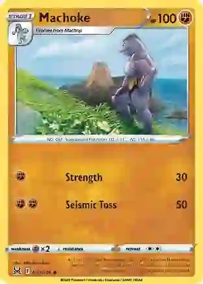 Machoke - 087/196 - Uncommon - Reverse Holo
