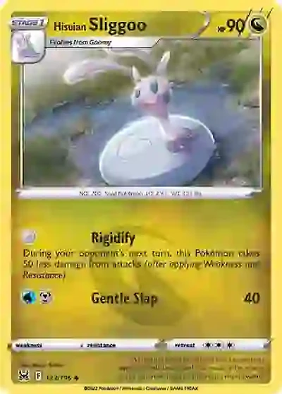 Hisuian Sliggoo - 133/196 - Uncommon - Reverse Holo