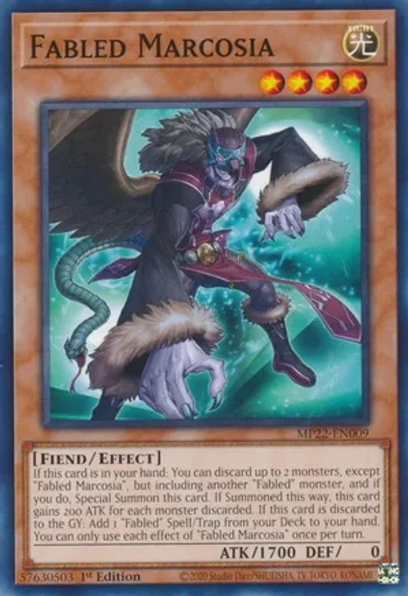 Fabled Marcosia - MP22-EN009 - Common - 1st Edition