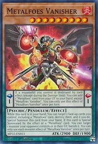 Metalfoes Vanisher - MP22-EN011 - Common - 1st Edition