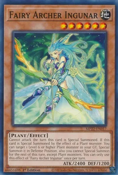 Fairy Archer Ingunar - MP22-EN017 - Common - 1st Edition