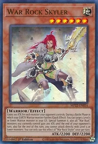 War Rock Skyler - MP22-EN054 Ultra Rare 1st Edition