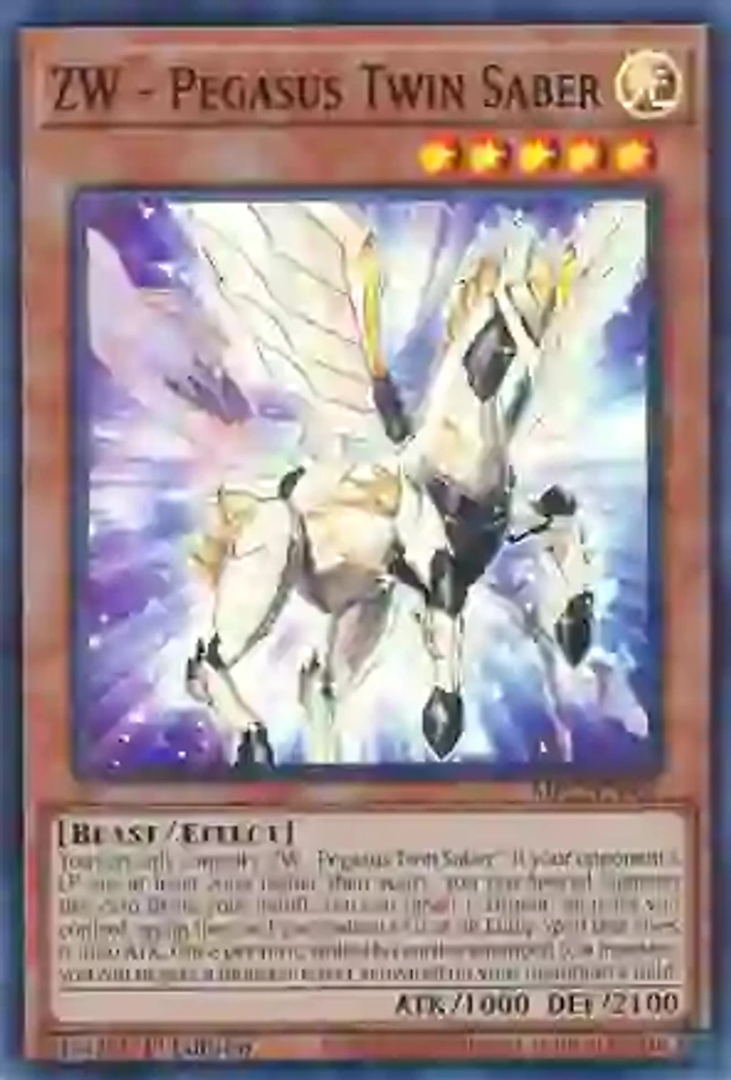 ZW - Pegasus Twin Saber MP22-EN057 Super Rare 1st Edition
