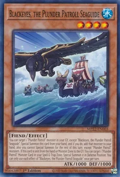 Blackeyes, the Plunder Patroll Seaguide - MP22-EN065 - Common - 1st Edition