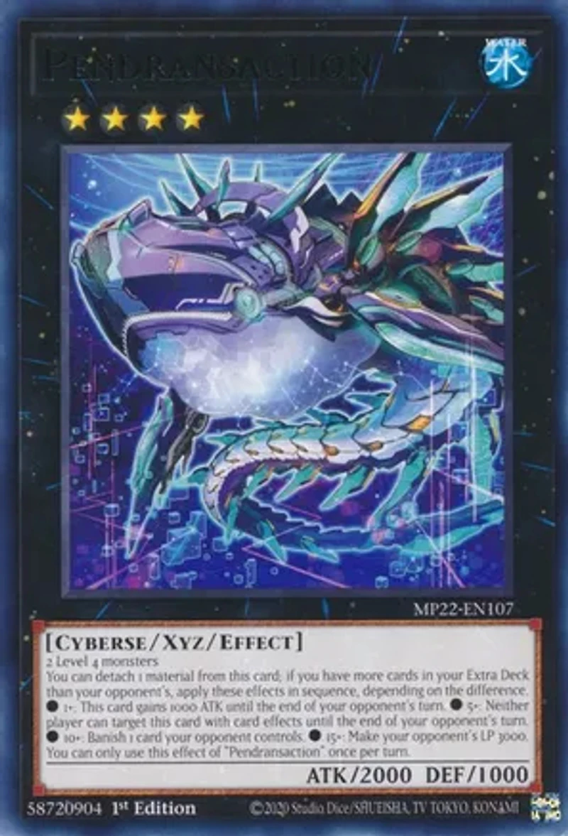 Pendransaction - MP22-EN107 - Rare - 1st Edition